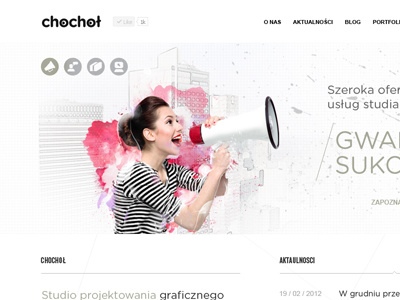 Chochol www banner gfx portfolio web www