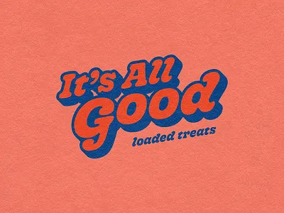 It's All Good Logo Design brand identity branding candy branding candy logo design candy merch design graphic design illustration logo logo design merch design