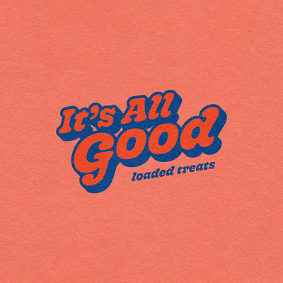 It's All Good Logo Design brand identity branding candy branding candy logo design candy merch design graphic design illustration logo logo design merch design