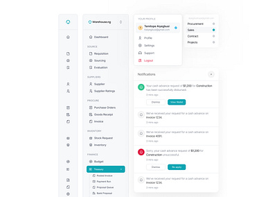 SAAS Product Design Components design fintech ui ui design ux ux design