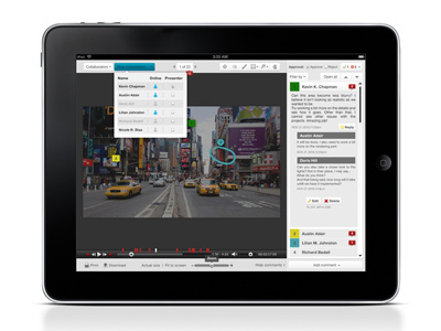 Cozimo Web App app application collaboration cozimo design interface media online software ui ux web