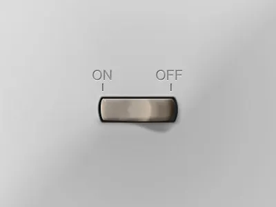 Plastic Switch off on switch ui