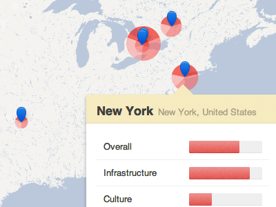 Google Maps + Data mashup google maps infographic ui visualization