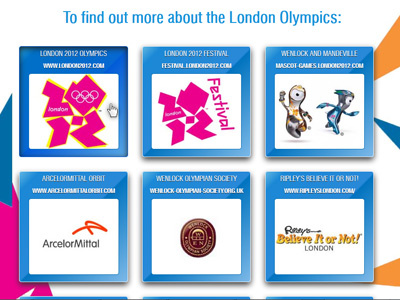 Olympics Css3 hover box inset css3 olympics