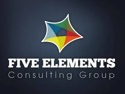5 Elements Logo Concept 1 consulting firm logo design