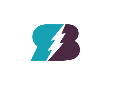 Ryan Briceno logo bolt lightning logo rb ryan briceno