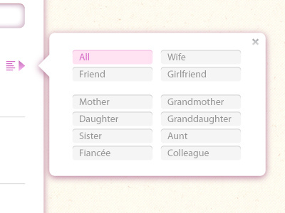 Pick a Woman design ui web