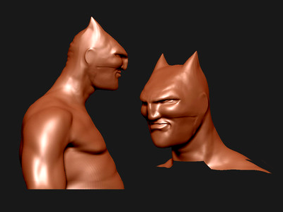 holy bat bat batman zbrush