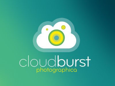 Cloud Burst Photographica burst camera cloud clouds design detail icon lens logo photo photographica photoshop texture vector