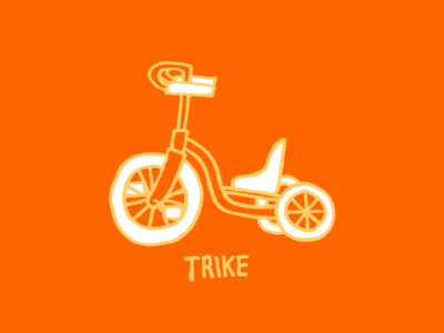 Trike illustration trike