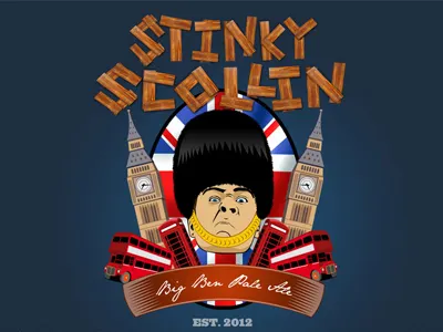 Big Ben Pale Ale ale beer ben big label pale scollin stinky