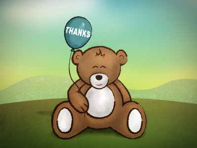 The bear thanks you for the invite first shot the bear