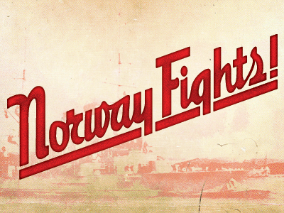 Norway Fights! boat fight norway photo script ship war world ww2 wwii