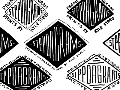 Steedagrams hand drawn identity steedagrams