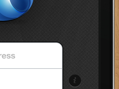WIP: BIMS Iphone App black blue iphone texture ui