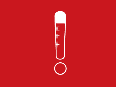This + That = Weather Alert app branding icon identity logo rebound red weather