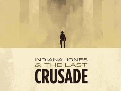 The Last Crusade digital illustration photoshop poster