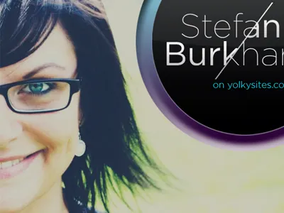 Stefanie cross process logo portrait stefanie