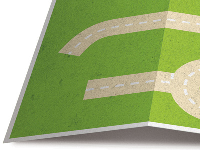 Map idea (detail) illustration