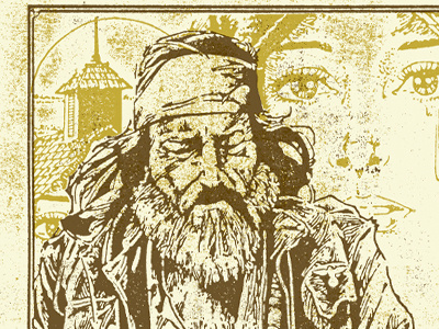 Sheepdogs No.02 crying heavy shit poster sasquatch scooters screenprinting seattle the gorge the sheepdogs