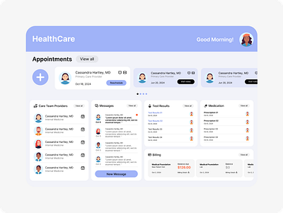 HealthCare Dashboard UI/Visual Design dashboarddesign healthcare healthcaredashboard productdesign uidesign visualdesign webdesign websiteui