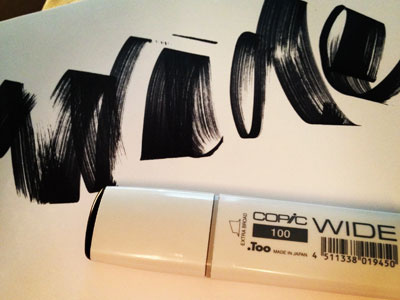 Wide with Copic