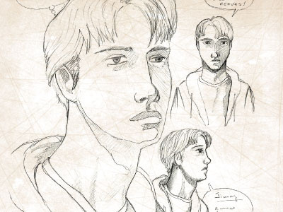 Character Study character comic drawing graphic novel illustration inking