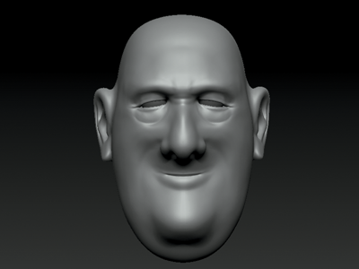 WIP - Old and Fat character design zbrush