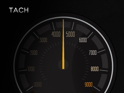 Experiment - Tach car tach