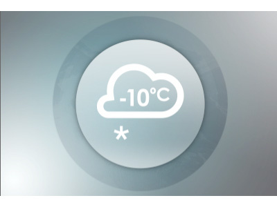 Snowing icon snow weather