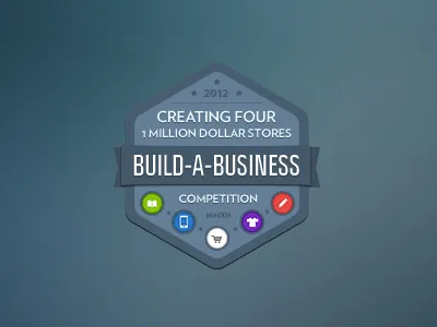 Shopify Build-A-Business badge ribbon shopify
