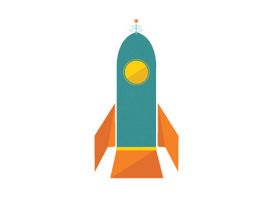 Retro Rocket illustration retro rocket vector