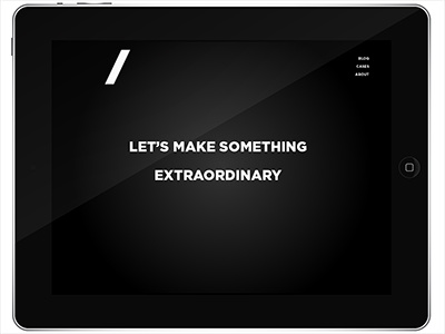 New identity & website (responsive) id identity ipad layout portfolio preview responsive sordahl sørdahl website