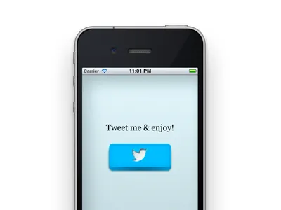 Tweet me & enjoy! app iphone mononelo simple twitter