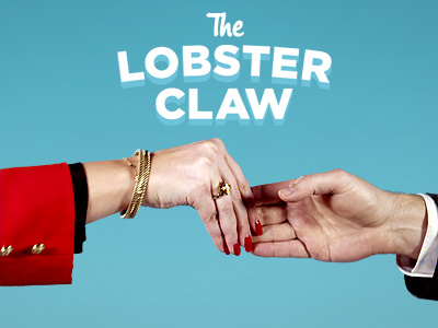 The Lobster Claw hands handshake typography video