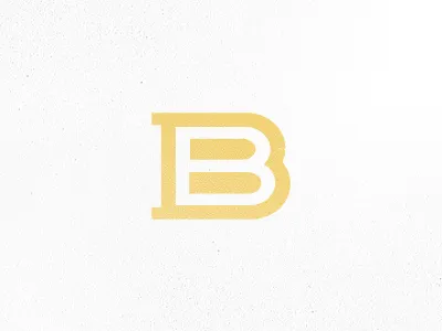 I heard you like B's b letter logo monogram