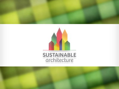 Sustainable Architecture Logo 2 branding freelance identity logo proposal