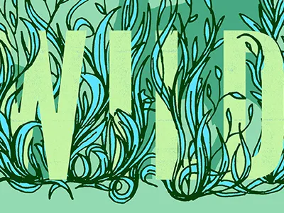 Poler Wild Life Tee campvibes gothic texture