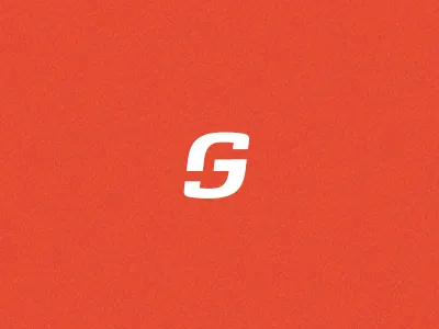 GS monogram g gs logo mark monogram s sport symbol
