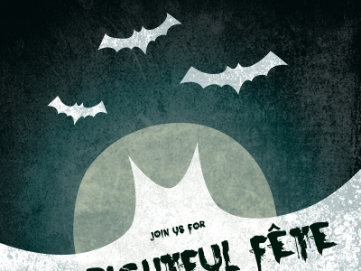 Frightful Fête halloween invitation party