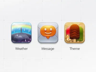 Some Icons icon icon design interface phone ui
