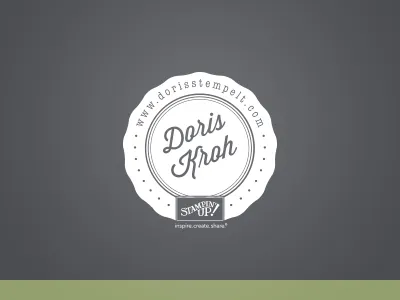 Logo for Doris Kroh logo paper papier stamp stampinup stempel