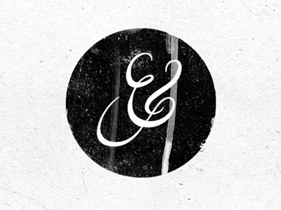 Ampersandwich ampersand paper script texture vintage