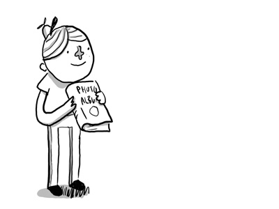 Kid character illustration