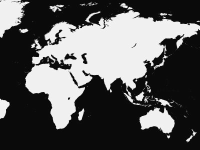 Globe Blip [Animated] animated australia black and white globe melbourne radar red