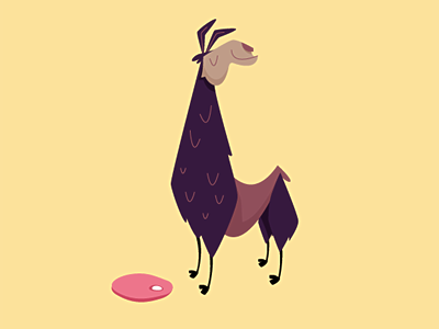 Tina ham illustration llama tina tina.js