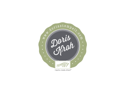 Logo for Doris Kroh logo paper papier stamp stampinup stempel