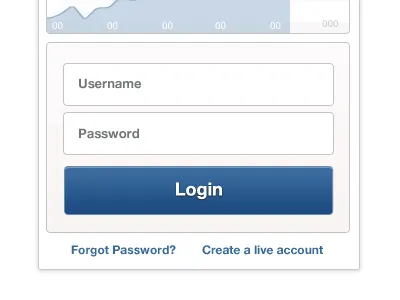 Login Panel app design login minimalist modal ui