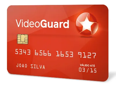 VideoGuard Visa orange sphere visa