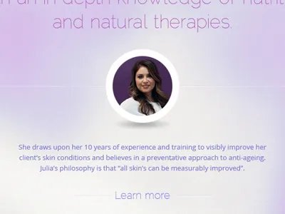 Beautician Site beauty california clean fresno web design